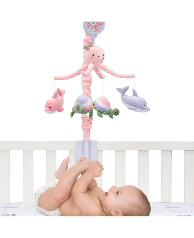 Baby Farm Animals Musical Baby Crib Mobile Soother Toy – Lambs & Ivy