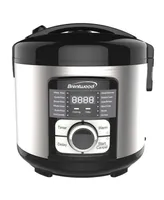 Brentwood Appliances Brentwood Select 12 Function Stainless Steel Multi-Cooker in Black