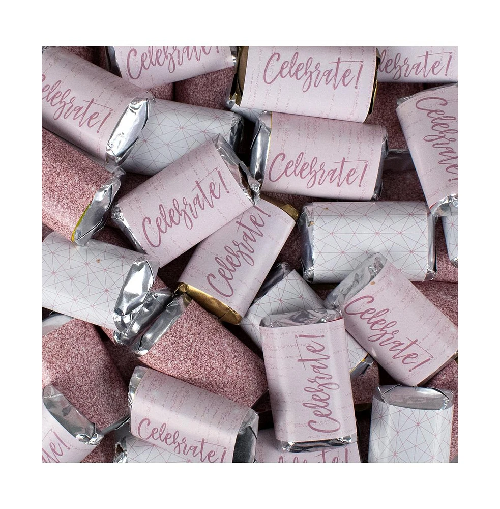 Just Candy Rose Gold Candy Hershey's Chocolate Mix, 38 Pieces