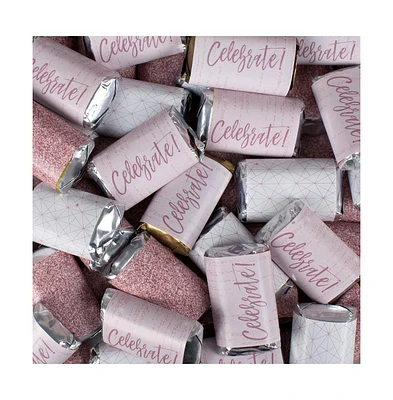 Just Candy Rose Gold Candy Hershey's Chocolate Mix, 38 Pieces