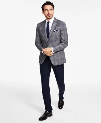 Tommy Hilfiger Men's Modern-Fit Plaid Sport Coat