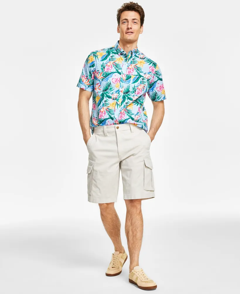 Club Room Men's Stretch Cargo Shorts, Created for Macy's