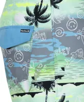 Hurley Big Boys Doodle Paradise All Over Print Boardshorts