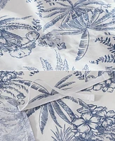 Tommy Bahama Home Pen And Ink Cotton 3 Piece Duvet Cover Set, King