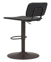 Zuo 43" Steel, Polyurethane Holden Adjustable Bar Chair