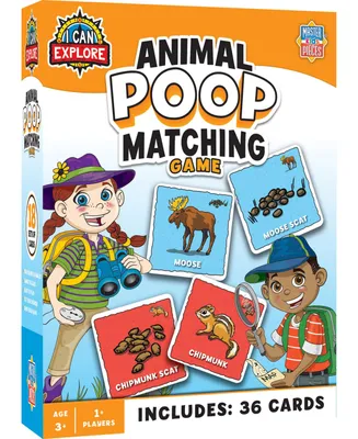 Masterpieces I Can Explore - Animal Poop Matching Game for Kids