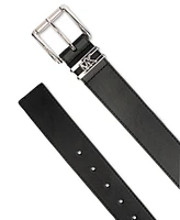 Michael Kors Women's Genuine Leather Logo Belt