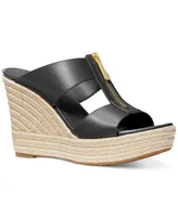 Michael Kors Women's Bradley Espadrille Platform Wedge Sandals