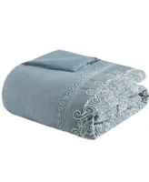 Closeout Intelligent Design Bree Embroidered Comforter Set Collection