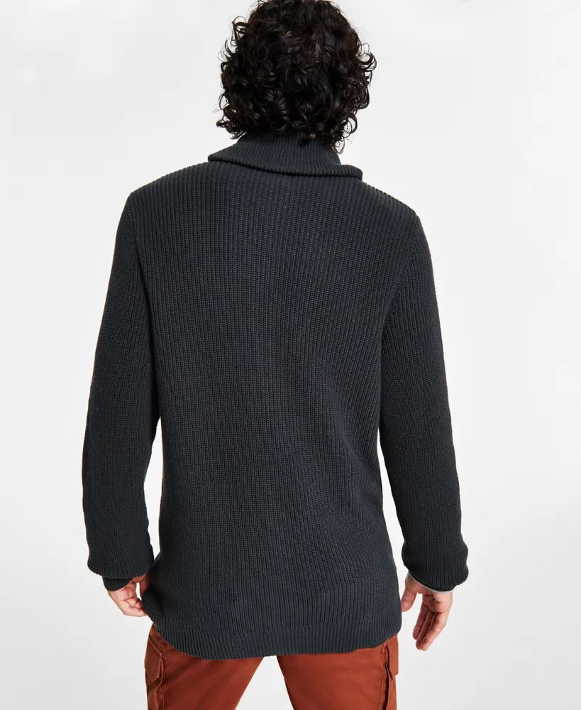 Sun + Stone Men's Alvin Cardigan Sweater, Created for Macy's