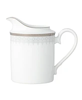 Noritake Silver Colonnade Sugar and Creamer, Set of 2