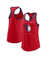 Women's Nike Red Cleveland Guardians Tech Tank Top