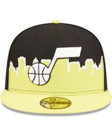 Men's New Era Gold, Black Utah Jazz 2022 Tip-Off 59FIFTY Fitted Hat