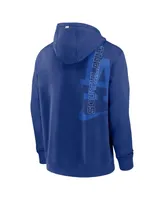 Men's Nike Royal Los Angeles Dodgers Statement Ball Game Pullover Hoodie