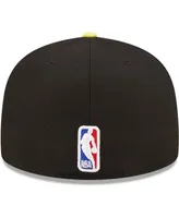 Men's New Era Gold, Black Utah Jazz 2022 Tip-Off 59FIFTY Fitted Hat