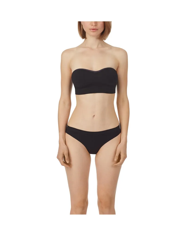 On Gossamer Women's Cabana Cotton Seamless Bikini Underwear 3-Pack G1284P3