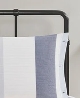 Madison Park Allegany 3 Piece Jacquard Duvet Cover Set, King/California King