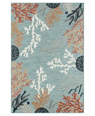 Lr Home Vance VERND82103 5' x 7' Outdoor Area Rug