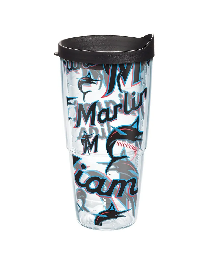 Tervis Tumbler Miami Marlins 24 Oz All Over Classic Tumbler