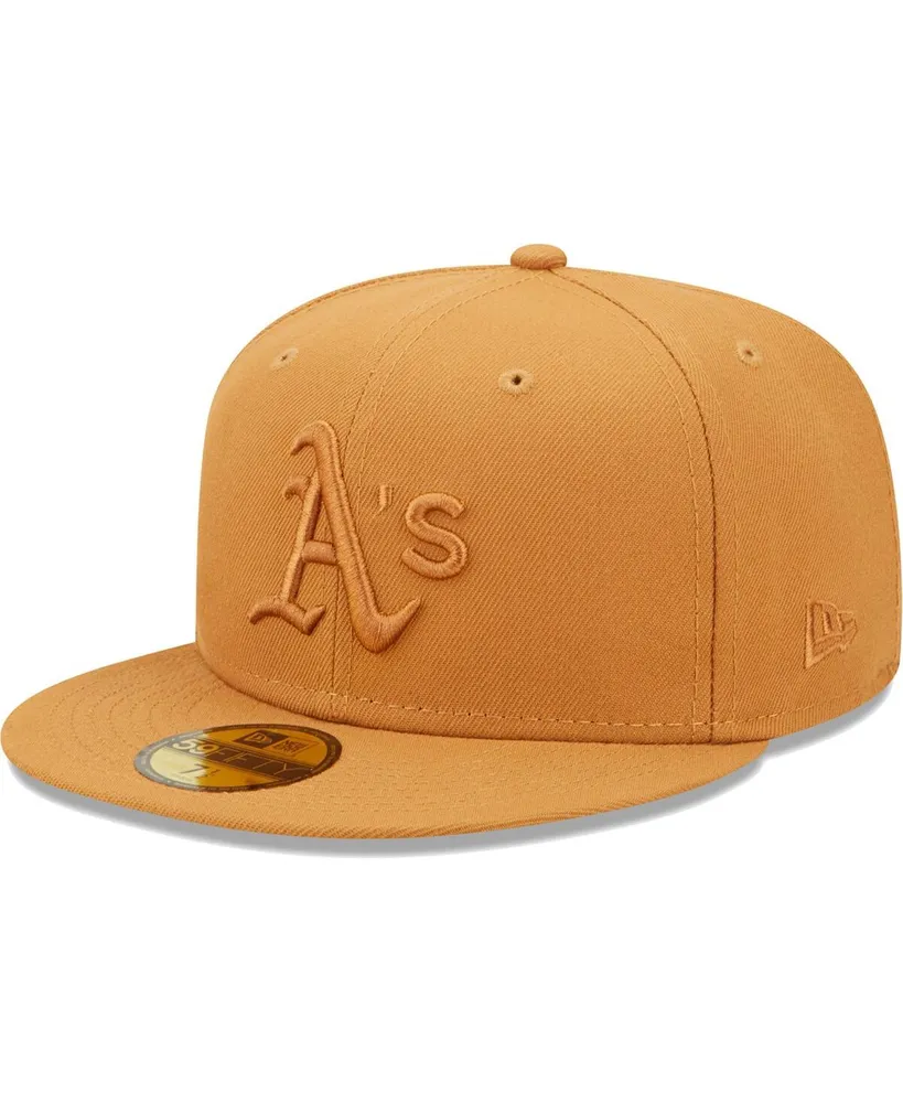 Men's New Era Cardinal Oakland Athletics Two-Tone Color Pack 59FIFTY Fitted Hat