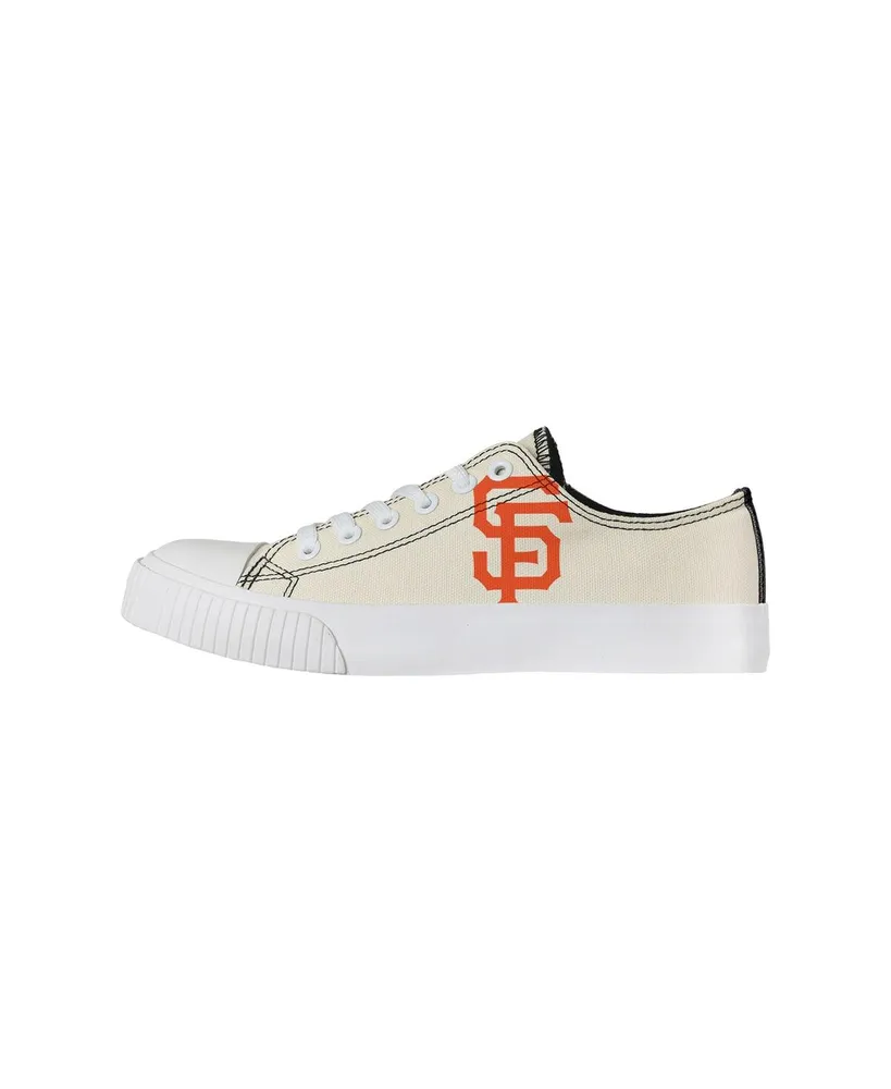 St. Louis Cardinals FOCO Women's Low Top Canvas Shoes - Cream