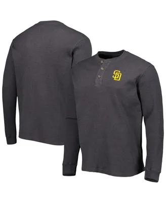 Men's Dunbrooke San Diego Padres Gray Maverick Long Sleeve T-shirt