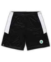 Men's Fanatics Black Boston Celtics Big and Tall Champion Rush Practice Shorts