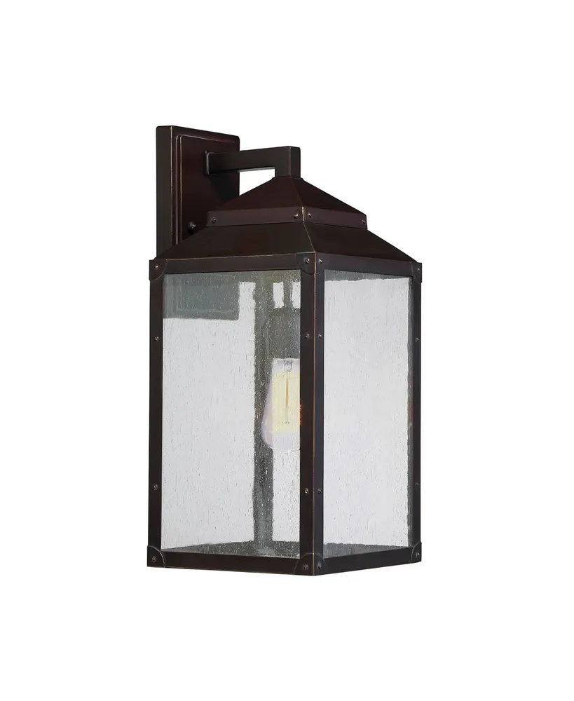 Savoy House Elegant English Bronze Outdoor Wall Lantern