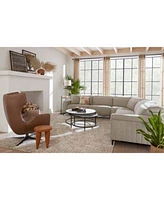 Closeout Adney Fabric Sectional Collection Created For Macys