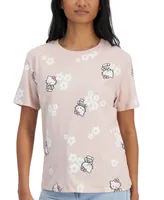 Love Tribe Juniors' Hello Kitty Crewneck T-Shirt