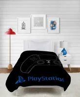 Jay Franco PlayStation Vintage-Like Hardware Silk Touch Throw, 60" x 46"