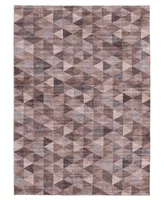 Km Home Velvet Touch Washable Mar-001 5' x 7' Area Rug