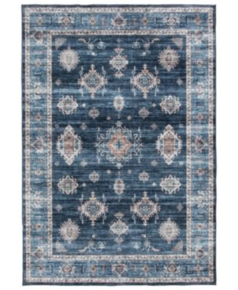 Km Home Velvet Touch Washable Raq 001 Area Rug