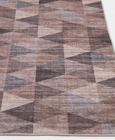 Mink Home Velvet Touch Washable Mar-001 7'6" x 9'6" Area Rug