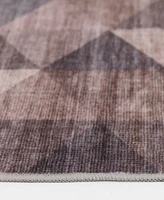 Mink Home Velvet Touch Washable Mar-001 7'6" x 9'6" Area Rug