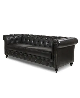 Jennifer Taylor Home Winston 91" Tufted Chesterfield Sofa