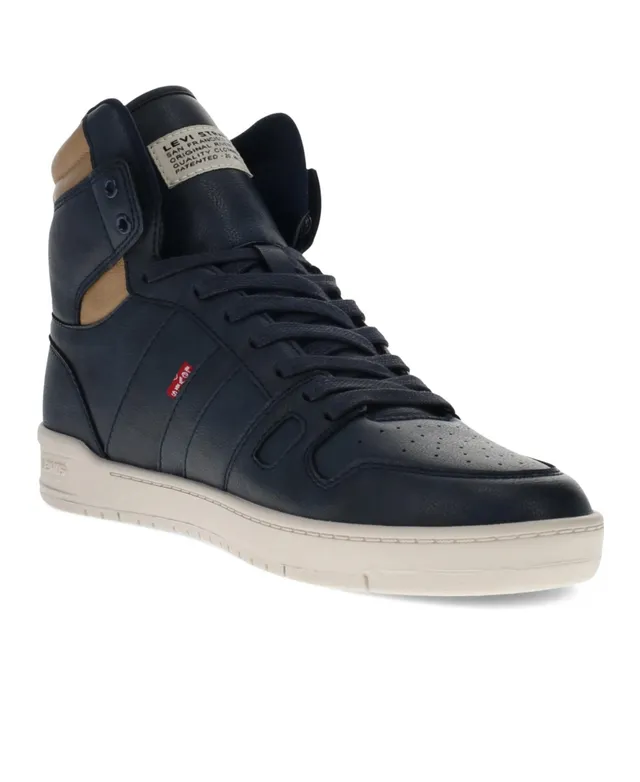 levi high top zip shoe