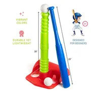 Play22usa Tball Set for Kids 3-5 with 20" Batting Tee