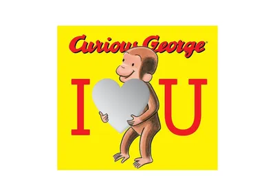 Curious George: I Love You Board Book with Mirrors by H. A. Rey