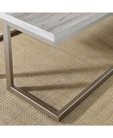 Steve Silver David 22" Modern Laminate Top End Table