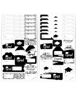 Grad Best is Yet to Come To & From Stickers 12 Sheets 120 Stickers