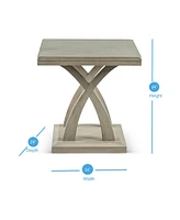 Steve Silver Jocelyn 24" Wooden End Table