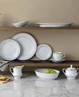 Noritake Satin Flourish Oval Vegetable Bowl