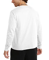 Champion Men's Script-Logo Long Sleeve Tshirt