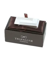 Trafalgar Men's 25mm Sterling Silver Engine Turned Money Clip