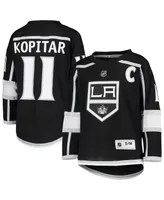 Big Boys and Girls Anze Kopitar Black Los Angeles Kings Home Replica Player Jersey