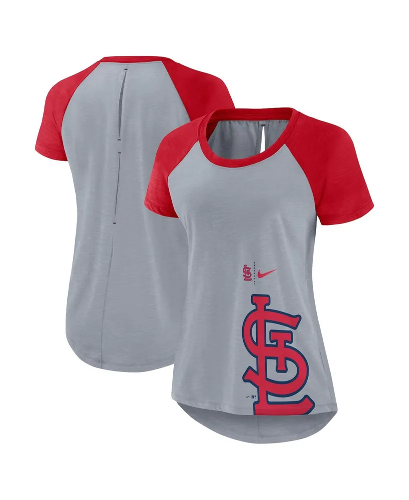 New Era St. Louis Cardinals Shirt Womens Small White Blue Short Sleeve NWT