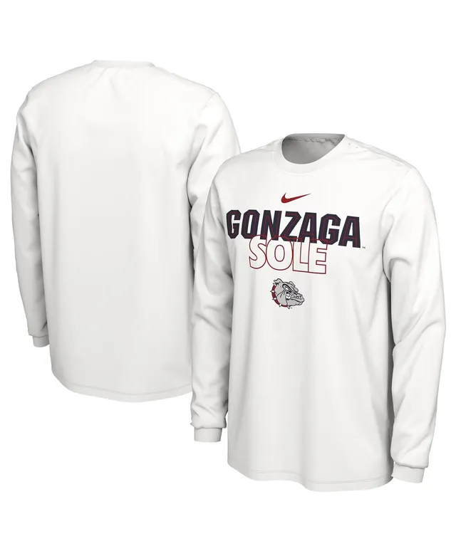 Women's Gameday Couture White Gonzaga Bulldogs Get Goin' Oversized T-Shirt