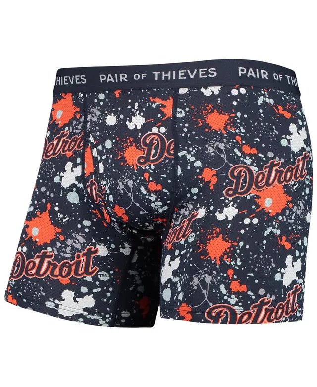 Lids Milwaukee Brewers Pair of Thieves Super Fit 2-Pack Boxer Briefs Set -  White/Navy