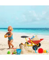 Costway Heavy Duty Kids Ride-on Sand Dumper Front Tipping w 4 Wheels Sand Toy Gift